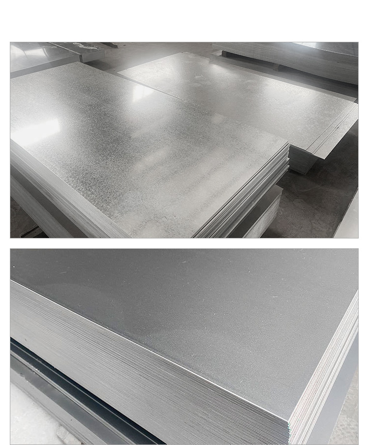 Premium Cold Rolled Galvanized Steel Sheets 1mm to 2mm Thickness Excellent Rust Protection for Appliances and Automotive Parts