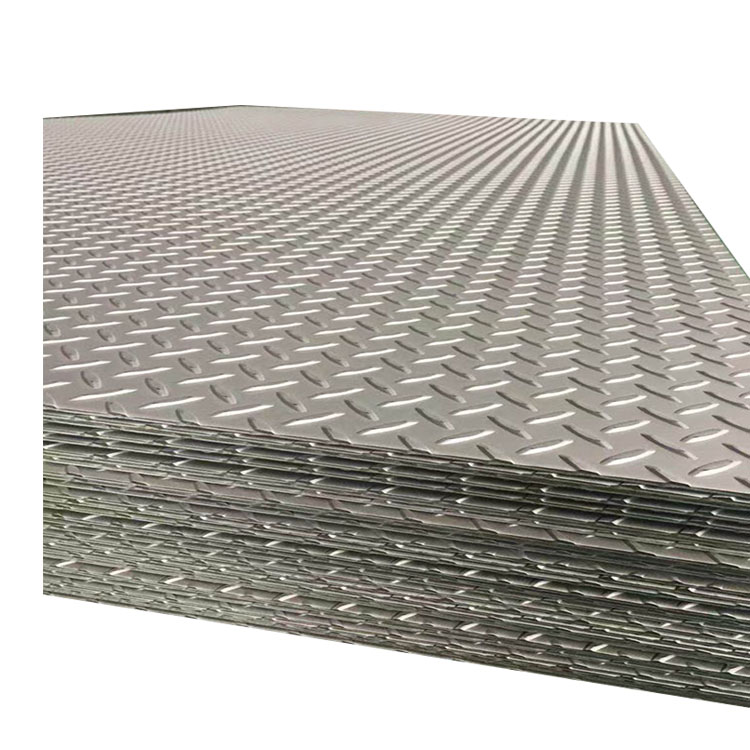 China Supplier's Modern DX52D Z140 Hot-Rolled Galvanized Steel Iron Checkered Chequered Sheets Floor Metal Steel Plate for Sale