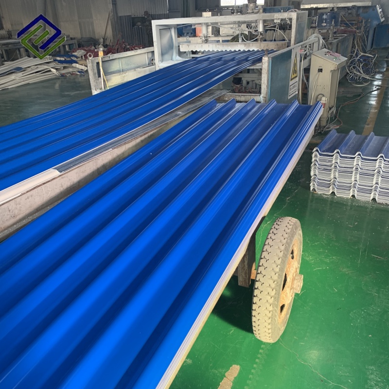 Modern Insulation Waterproof PVC UPVC Corrugated ASA Coated Roofing Sheets Trapezoid Residential/Warehouse Roofing Panels