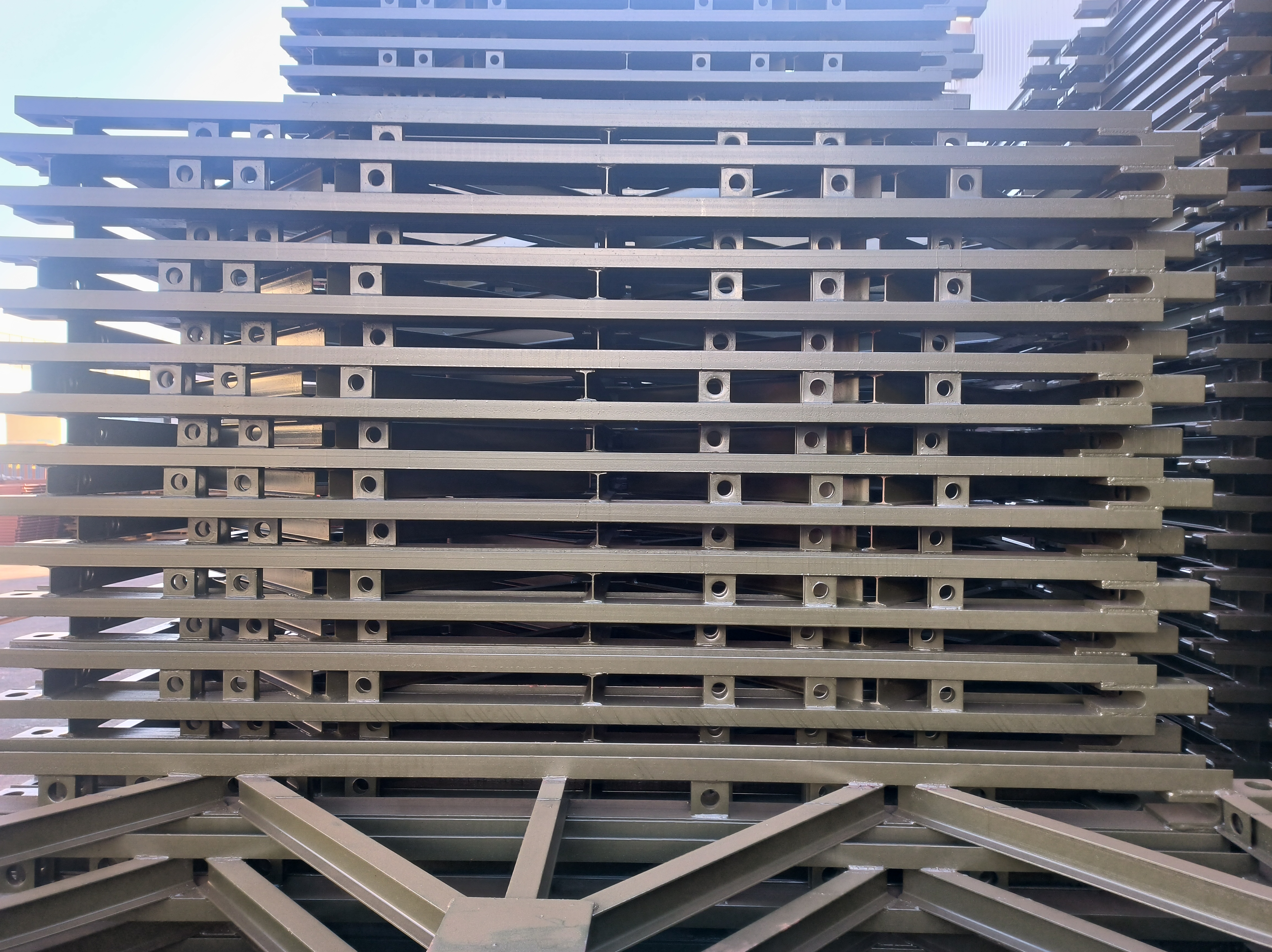 345B Steel 321 Bailey Panel For Heavy Traffic