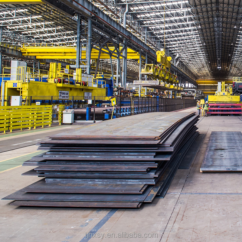 OEM Support S235/S275/S355/S420 JR/J0/J2/M Class Europe Standard Steel Plate EN10025 Hot Rolled Cutting Service 6~60mm Thickness