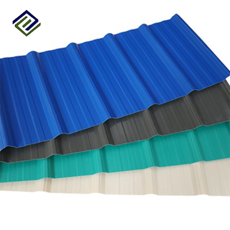 High Strength Cost Effective 4 Layer ASA Coated PVC Corrugated Roof Sheets UV Protected Modern Workshop &amp; Warehouse Application