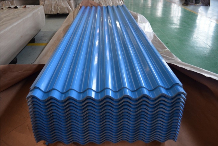 ZSB Hot Selling AZ275 Corrugated Galvanized Steel Roofing Sheet High Performance PPGL Color Coated Galvalume Sheet BIS Cutting