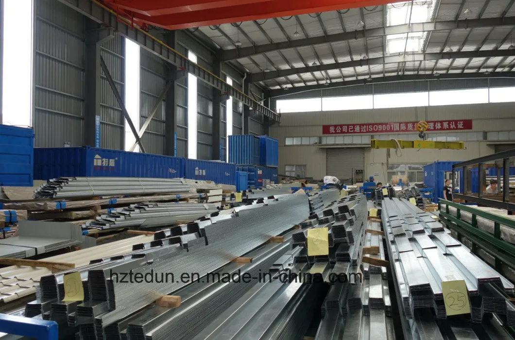 Perforated Steel Floor Decking Sheet Application