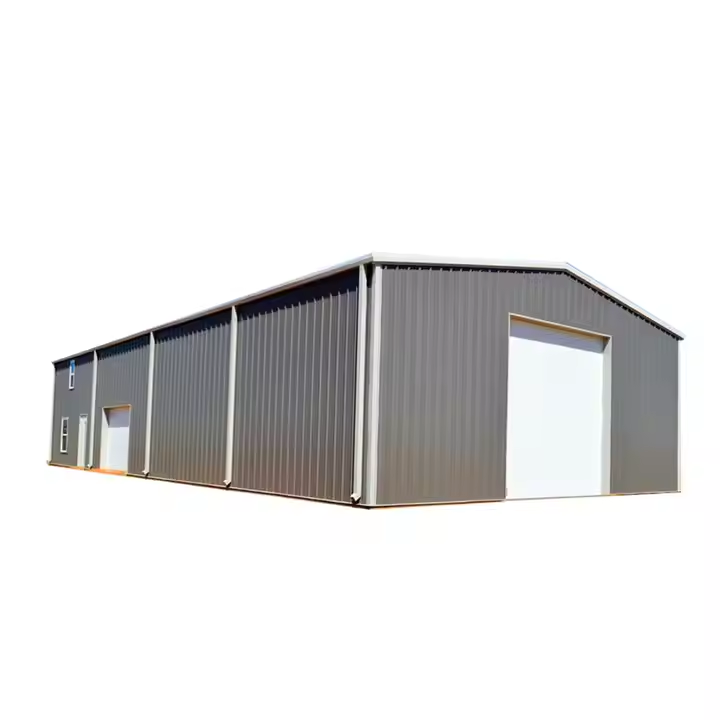 Modern Design Modular Workshop Steel Structure Building For Construction Solar Warehouse Use