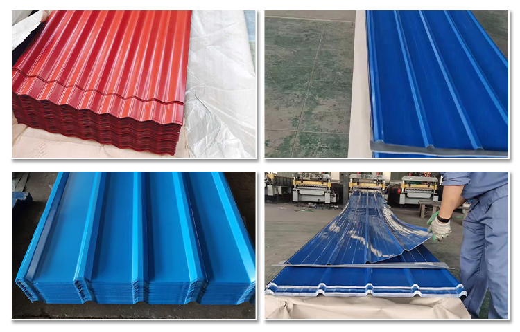 Corrugated Prepainted Galvanized Steel