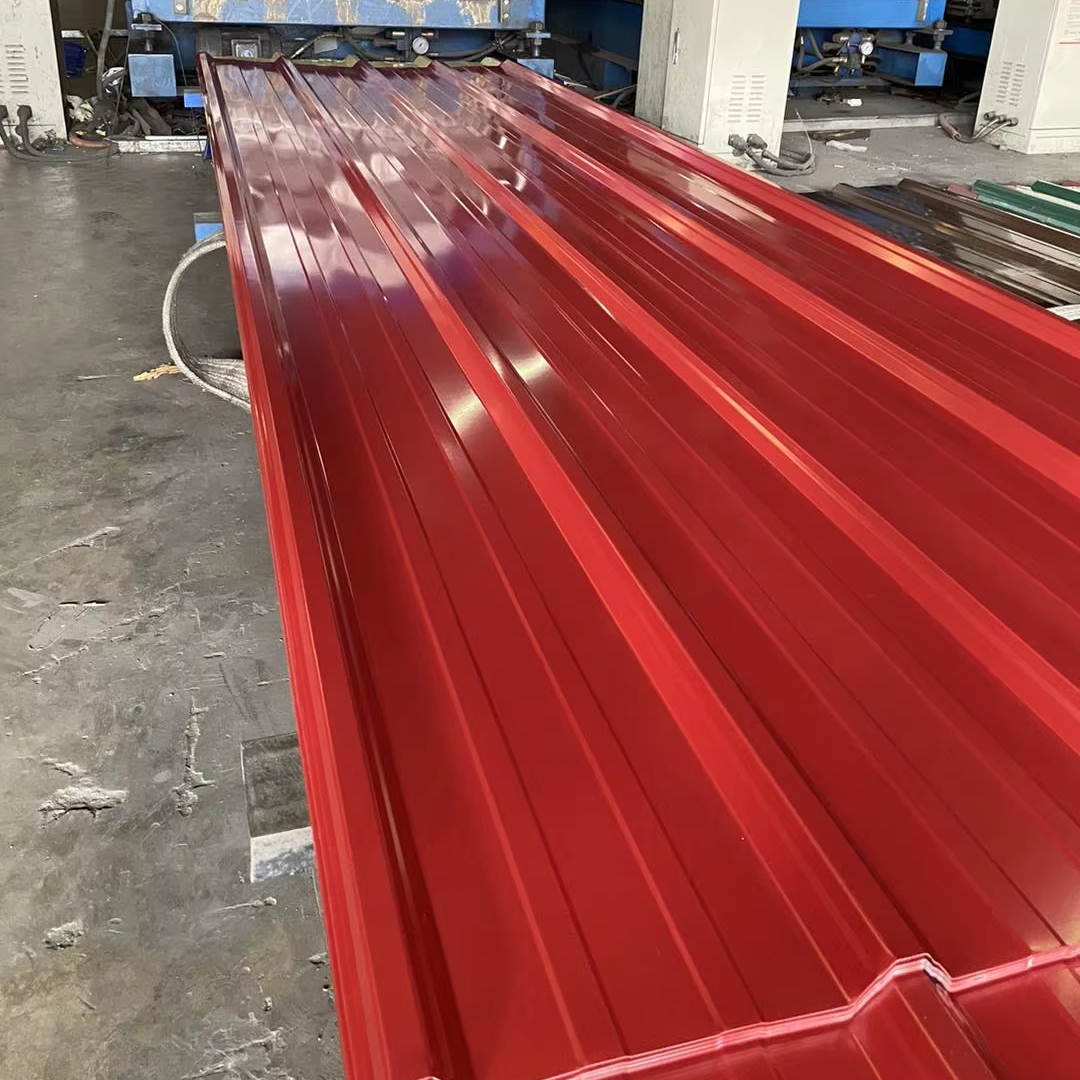 ZSB Hot Selling AZ275 Corrugated Galvanized Steel Roofing Sheet High Performance PPGL Color Coated Galvalume Sheet BIS Cutting