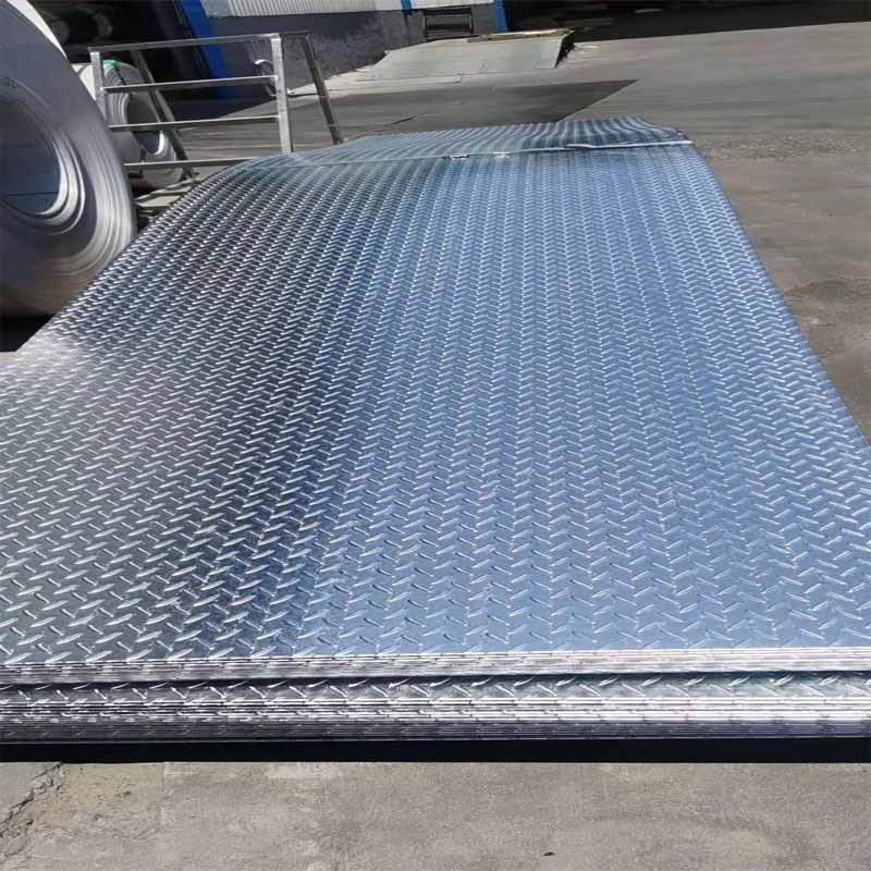 Q215 Q235b Q355 Ms Diamond Steel Sheet Mild Carbon Steel Sheet/a36 Q235 hr Checkered Iron Sheet Patterned Plate / Sheet