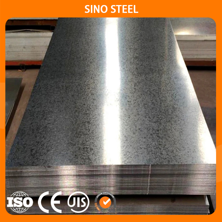 Zinc Coated Cold Rolled Electrical Dx51d Galvanized Steel Metal Plain Sheet 0.3mm Thick Price