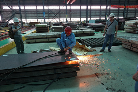 ASTM A242 HSLA steel plates
