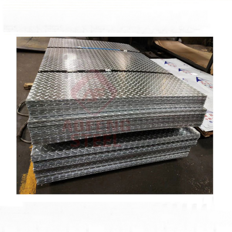 201 304 316L Series Embossed Stainless Steel Sheet Hot Rolled Floor Checker Plate 5mm Thickness HL Surface Finish DIN AISI 2B