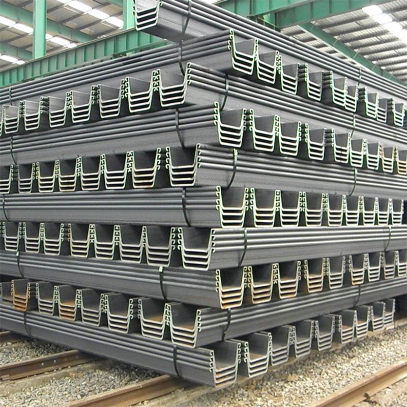 Marine Grade Steel Sheet Piles for Coastal Protection Construction