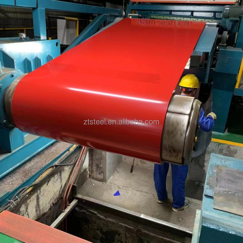 Low Price Ppgi Coil Prepainted Gi Steel Coil / Ppgi/ Color Coated Ppgi Steel Roofing Sheet RAL 1013 for Building