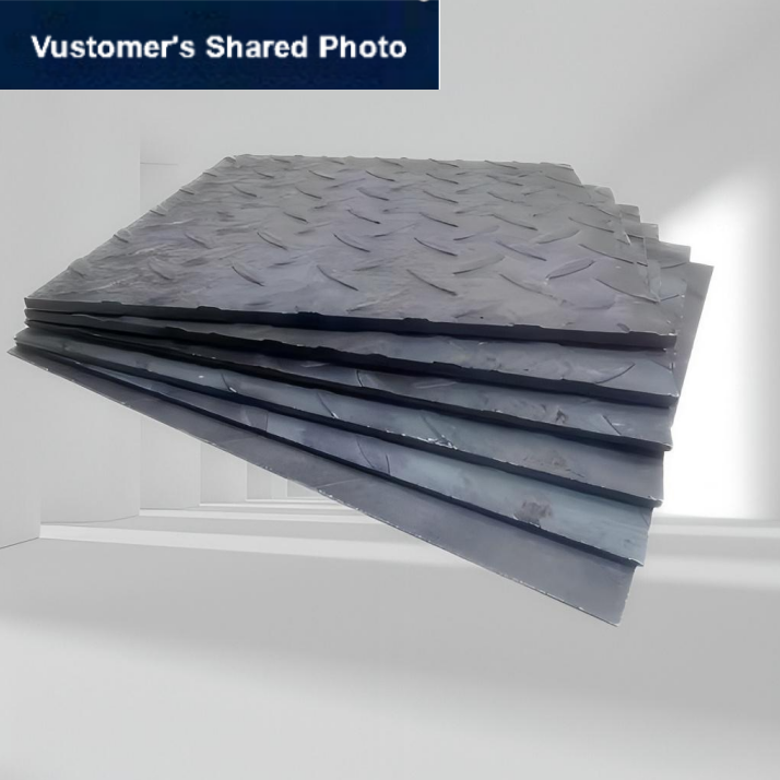 Prime Quality Building Materials Thick 4.75Mm Mild Steel Q235B Checkered Steel Plate for Sale