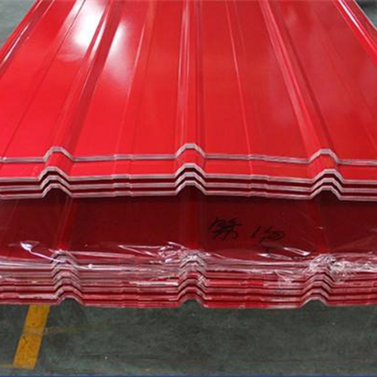Corrugated Prepainted Galvalume Sheet | AZ150 + SMP Coating | 0.35mm-0.8mm for Coastal Salt Spray Area