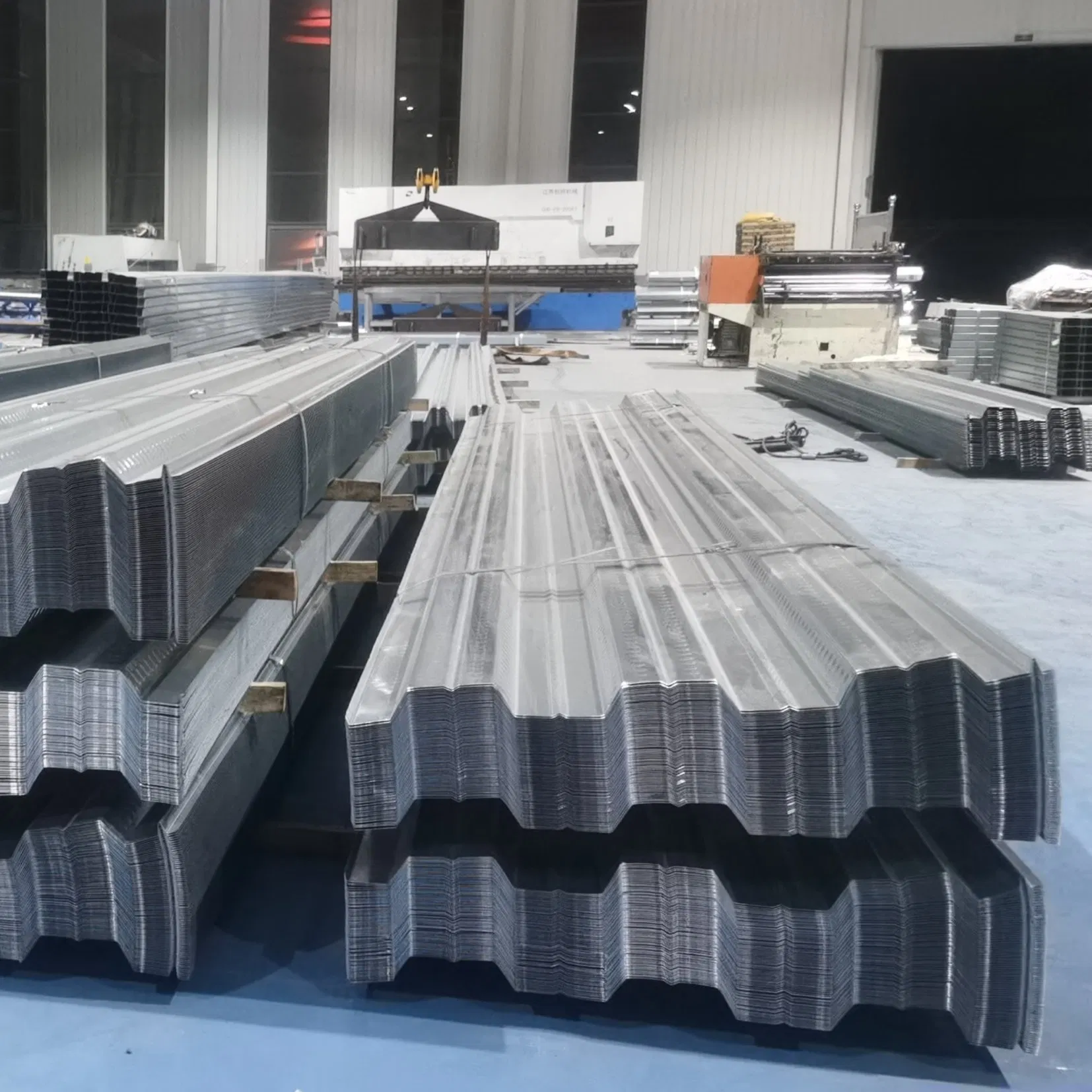 Galvanized Steel Sheet/Steel Structure Profiled Sheet Can Be Customized for Factory Roof/Wall Enclosure, Anti-Corrosion and High-Strength
