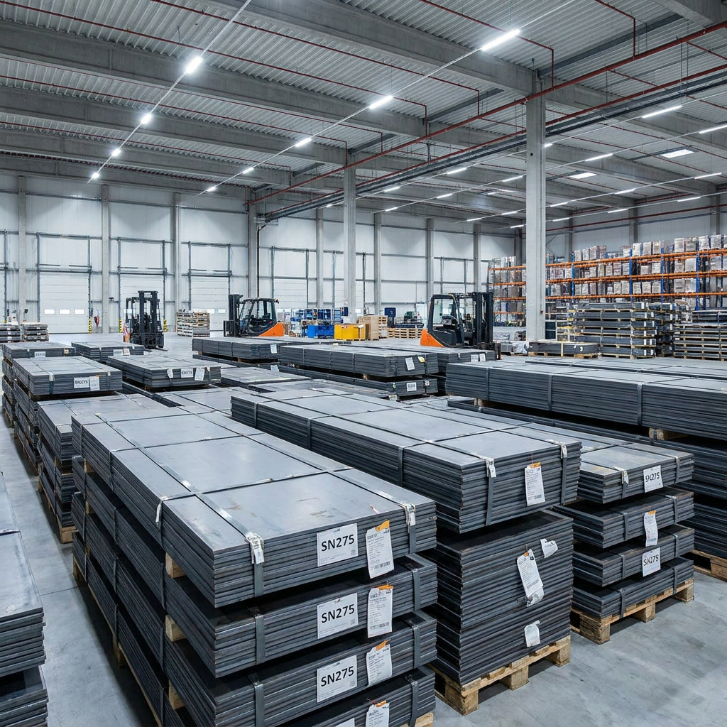 Premium Quality KS Standard SN275/SN355 Seismic Resistant Structural Steel Plate for High-Rise Buildings