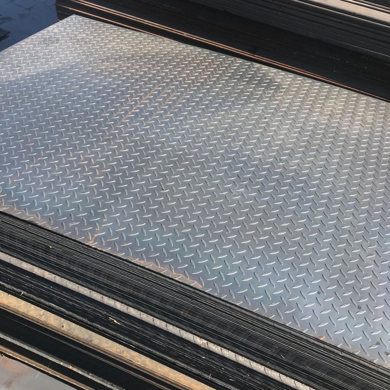 Hot Selling Carbon Steel Checkered Plate Premium Quality Steel Sheets