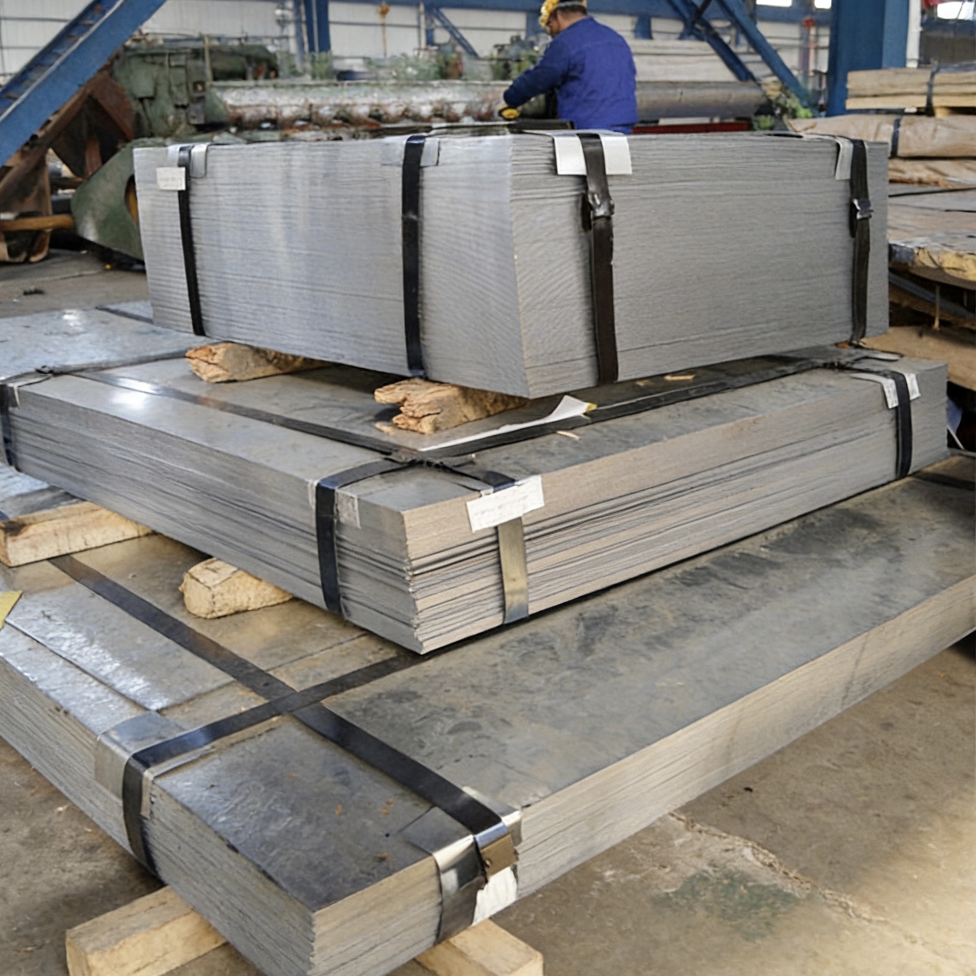 High Quality HG Brand Galvanized Iron Steel Sheet 1.5mm Thick Z10-Z40 Coating Full Hard Skin-Pass Processed Hot Rolled ASTM BIS