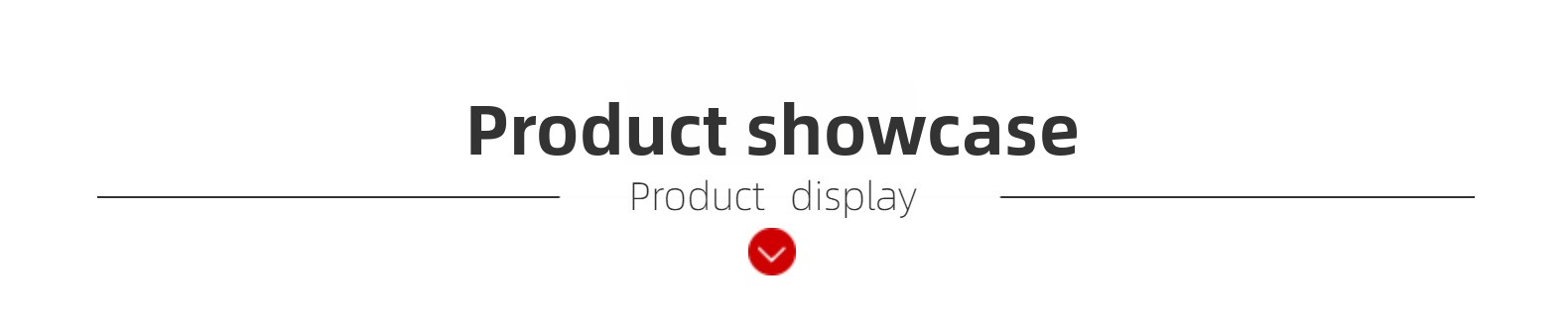 Product Specification Showcase