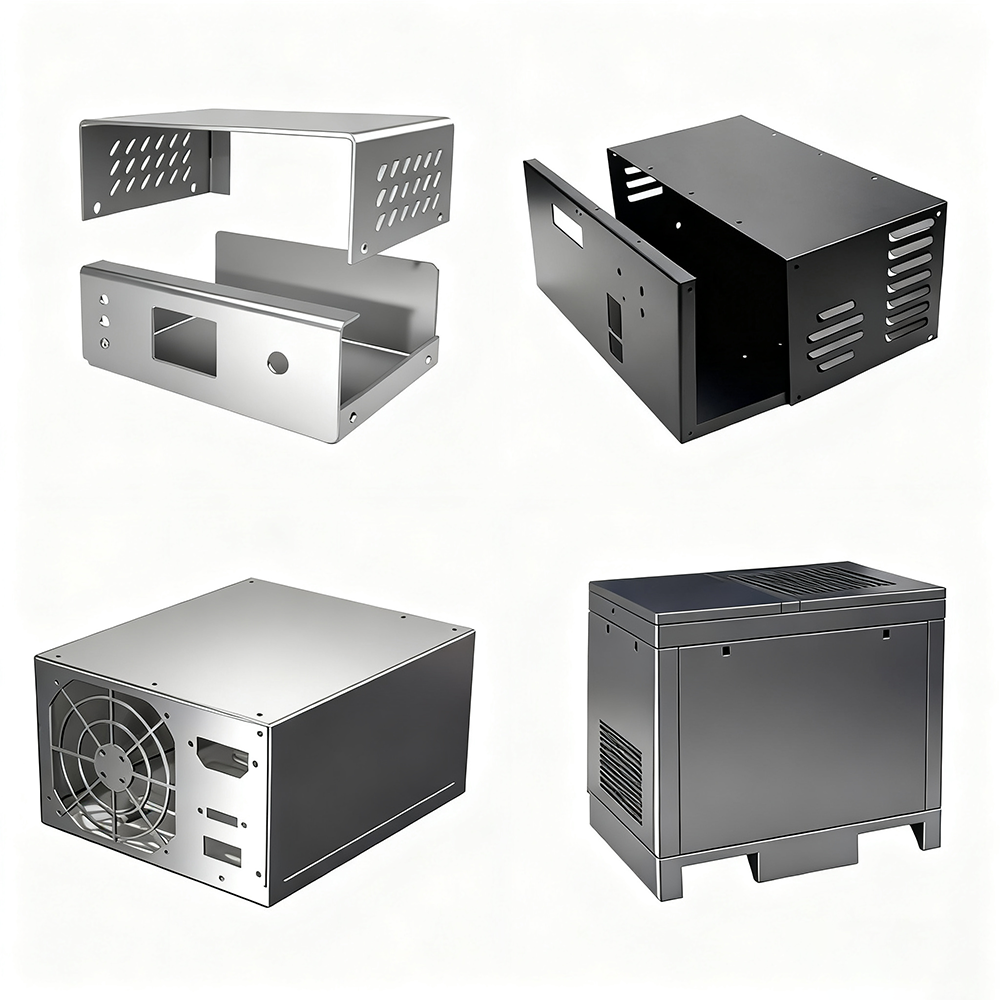 OEM Custom Steel Electrical Enclosure Powder Coated Galvanized Sheet Metal Control Box Fabrication Service
