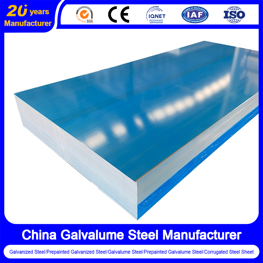 Steel Sheet Manufacturer Prepainted Galvanized Steel Coil PPGI/PPGL/Gi/Gl/Aluzinc/Tinplate/Galvalume Color Zinc Coated Aluminum Corrugated Roofing Steel Sheet