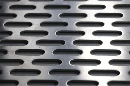 Slotted Hole Perforated Metal Sheet