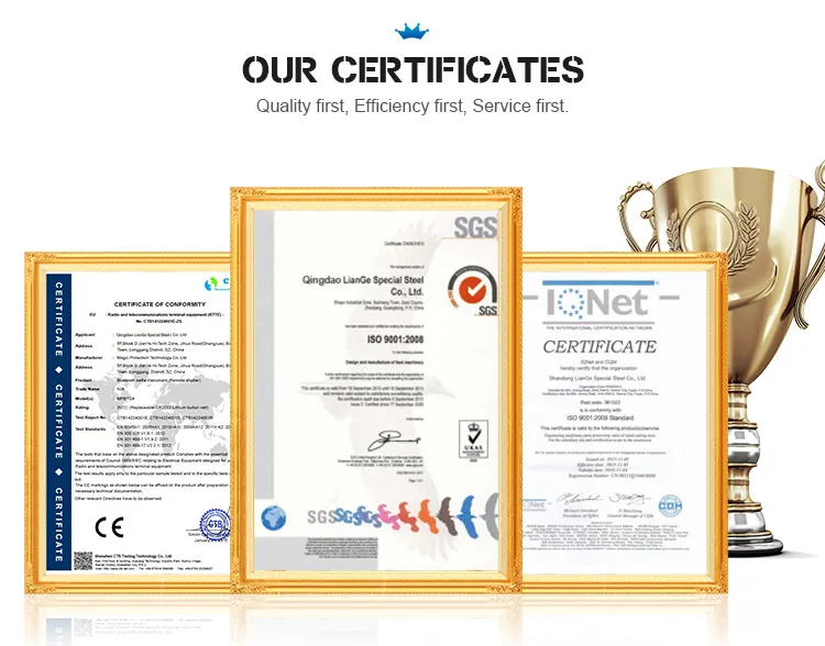 Certifications