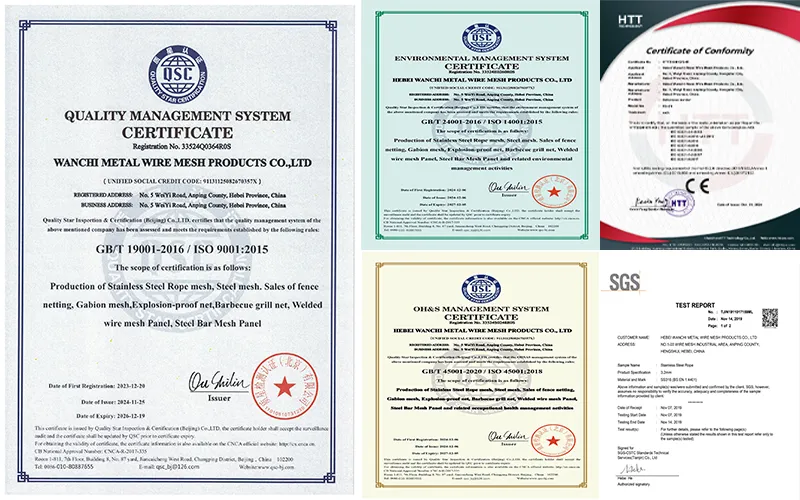 Quality Certifications
