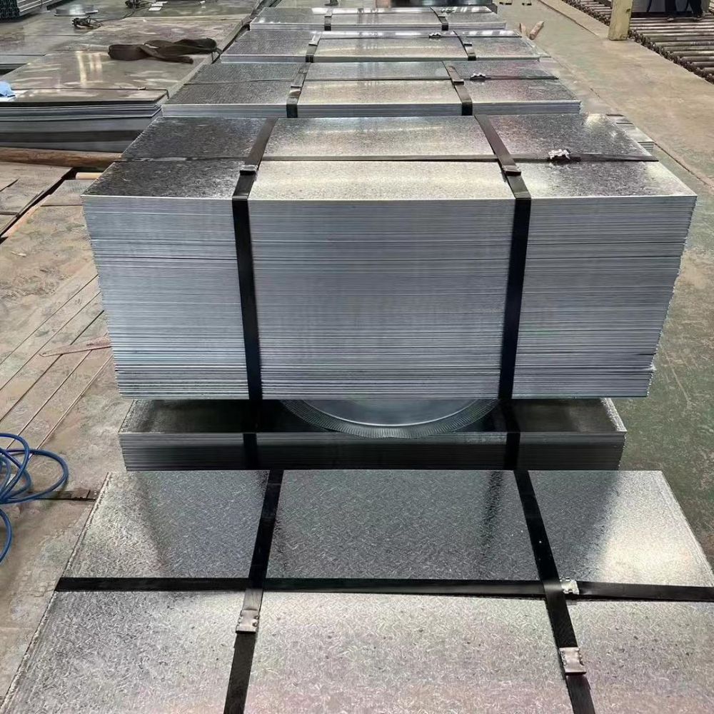 Galvanized steel coil processing