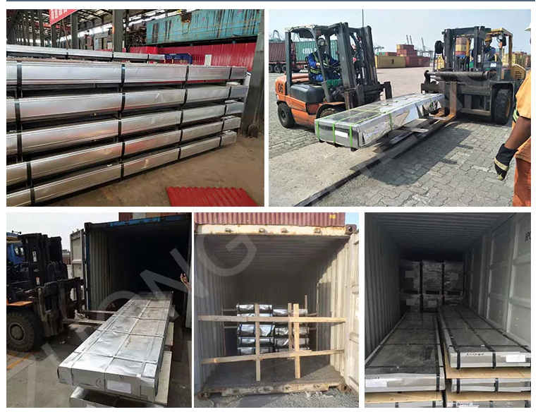 Galvanized steel packaging diagram