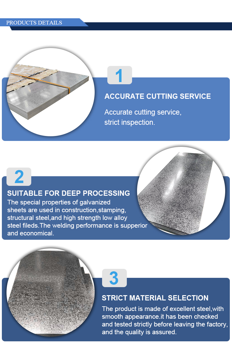 Galvanized steel sheet view 2