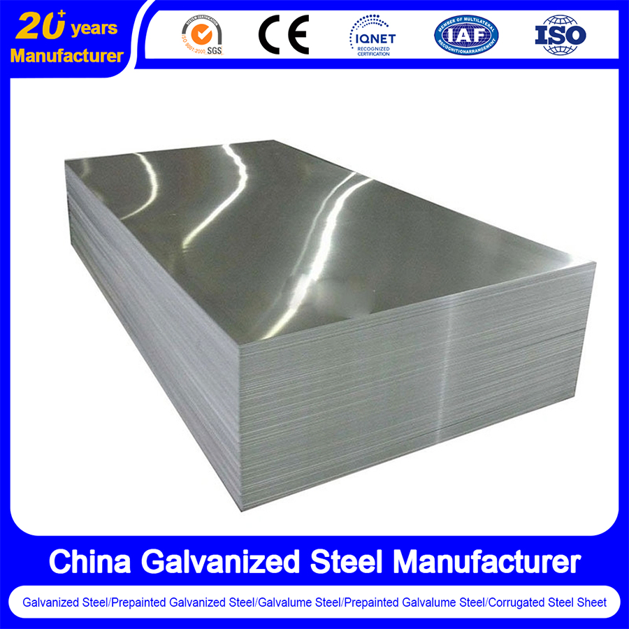 Steel Sheet Manufacturer Prepainted Galvanized Steel Coil PPGI/PPGL/Gi/Gl/Aluzinc/Tinplate/Galvalume Color Zinc Coated Aluminum Corrugated Roofing Steel Sheet