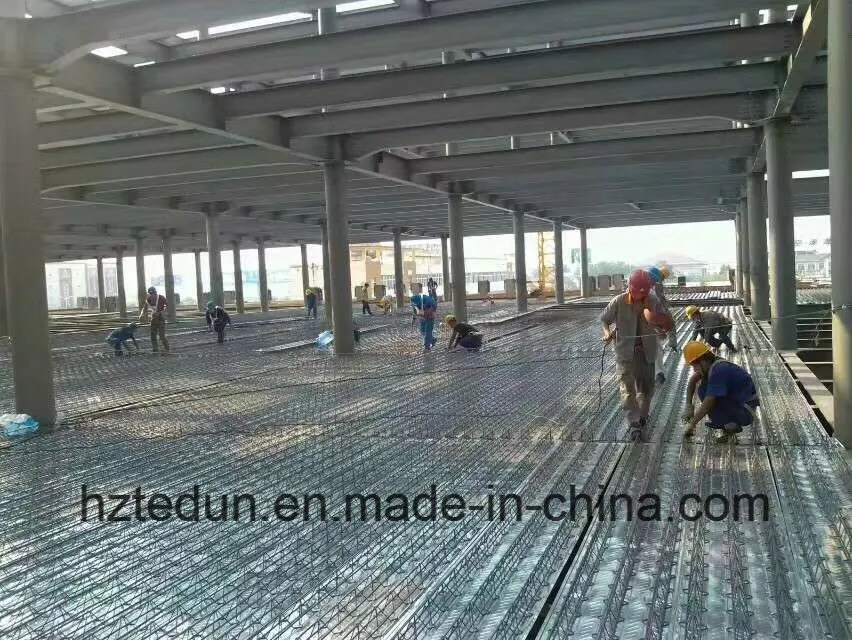 Perforated Steel Floor Decking Sheet Layout