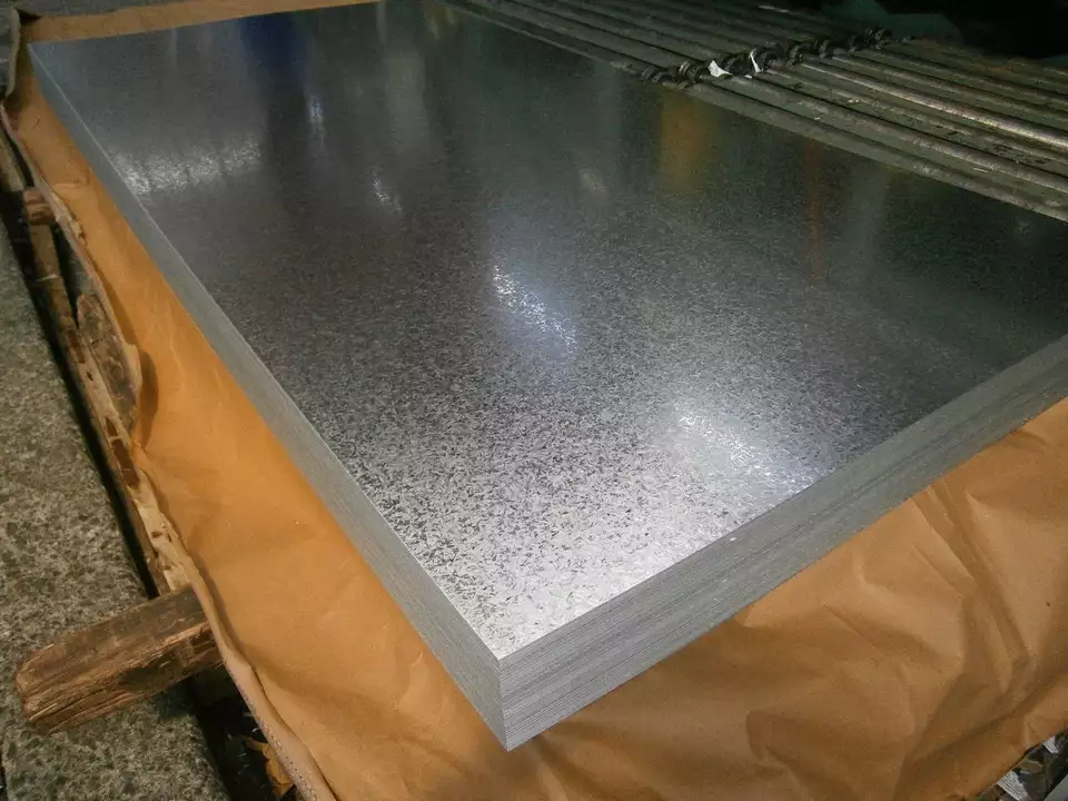Factory Supplier High Quality Dx51d 4*8 Galvanized Steel Sheet 25 Gauge 1mm Thick Galvanized Steel Sheet