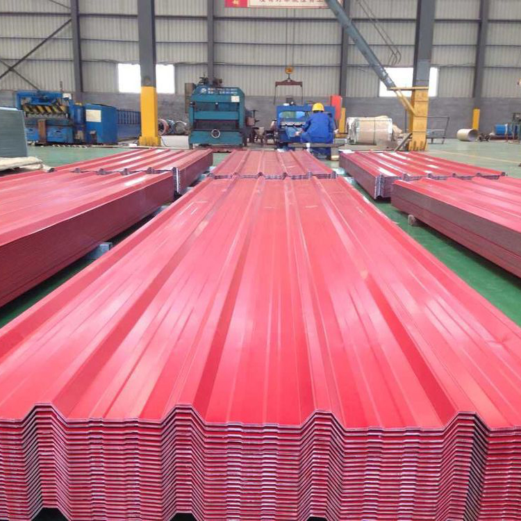 Customize Color Zinc Coated Corrugated Roofing Sheet, Prepainted Galvanized Corrugated Steel Metal Roofing Sheet
