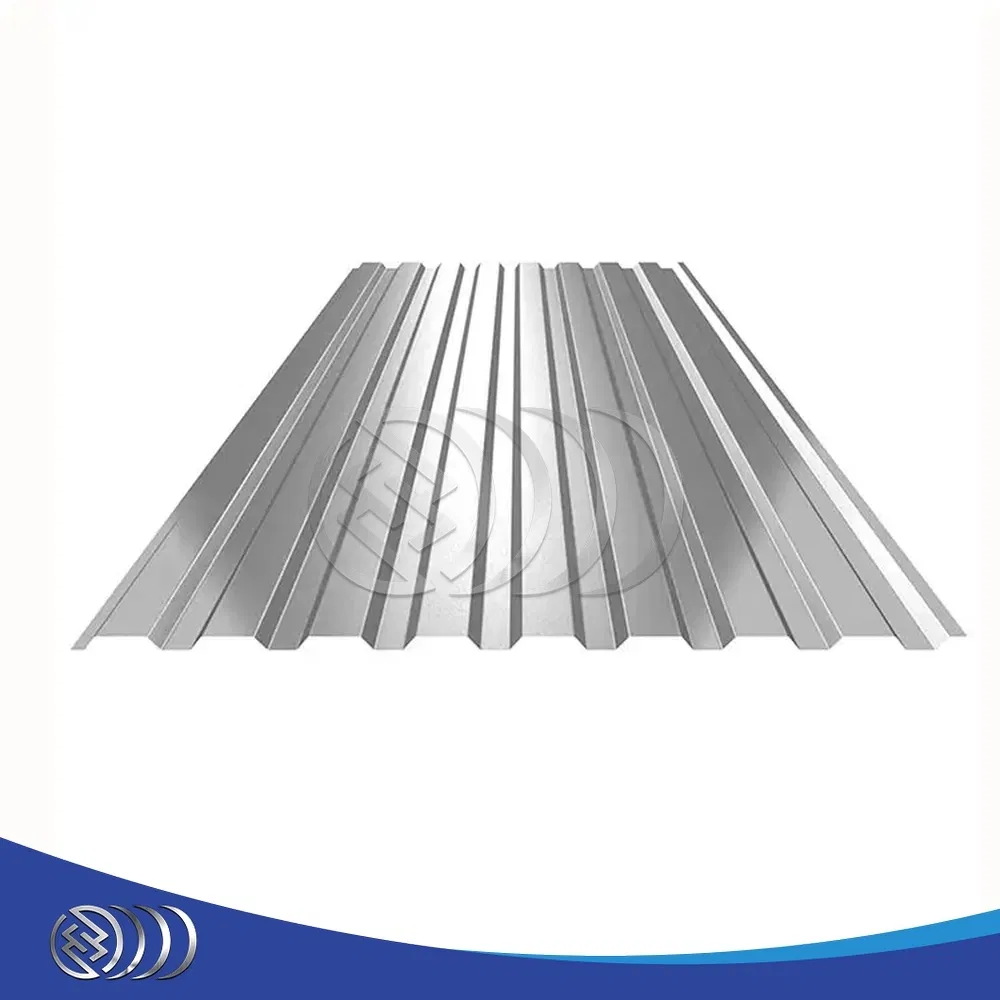 Guanxian High Strength PPGI Steel Sheet Roofing Panels 6-12m Length Galvanised Corrugated Plain Sheet