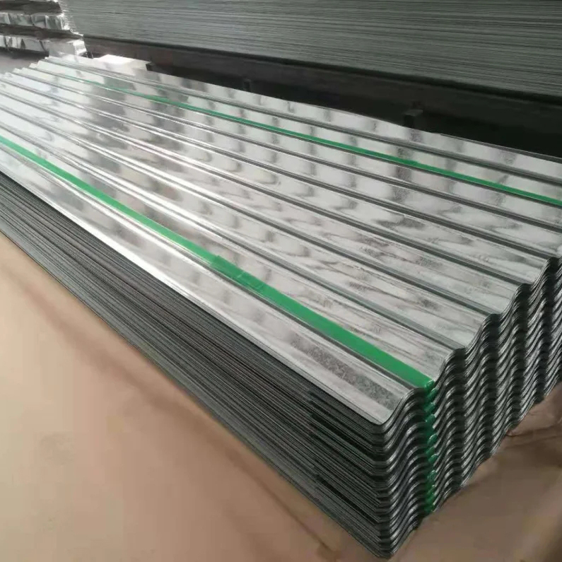 0.4mm Galvanized Corrugated Metal Roofing Sheet Lightweight Corrugated Steel EN Certified ASTM