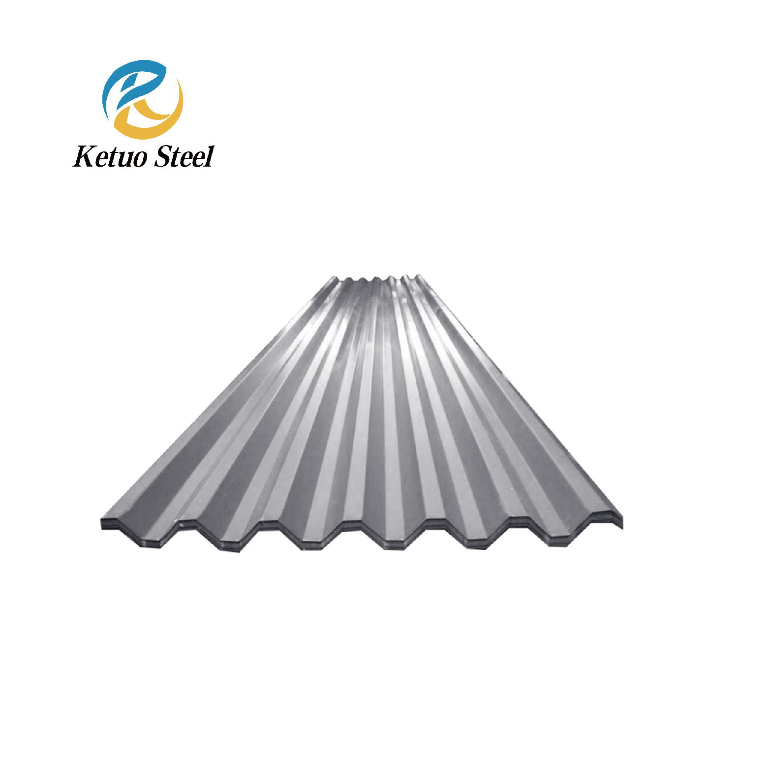 Factory Price 0.21-0.22mm Hot Dipped Galvanized Corrugated Steel Sheets Z41-Z60 Coating ASTM Standard Full Bending Roofing