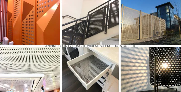 Perforated Steel Floor Decking Sheet for safety Walkway