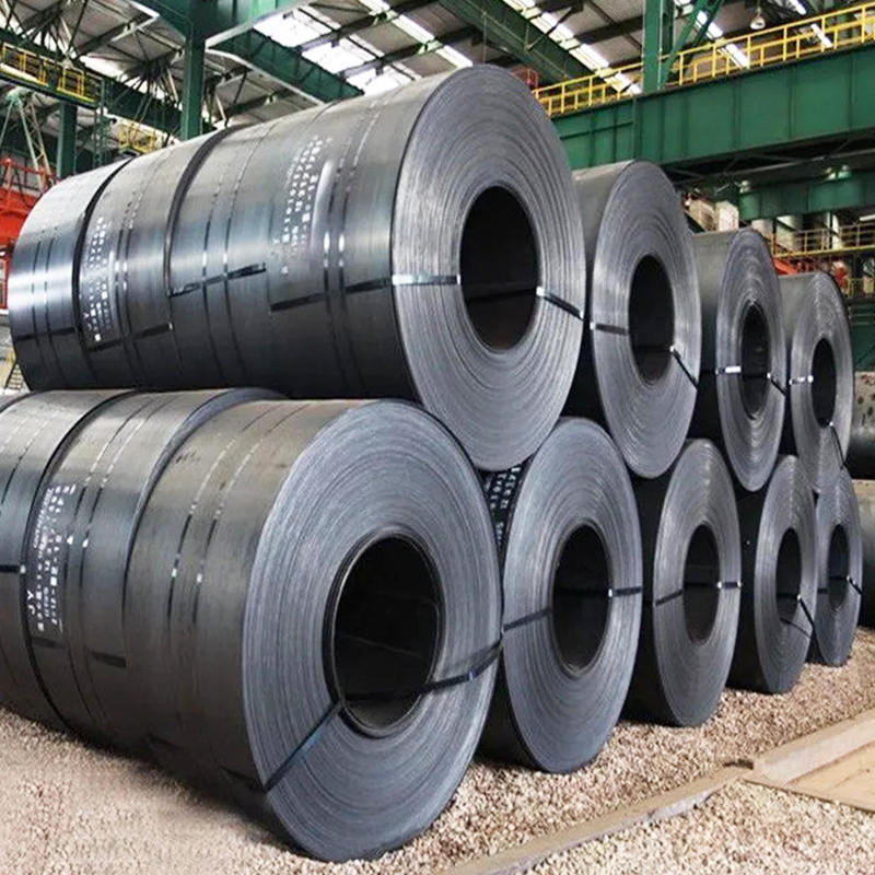 Hot Rolled Carbon Steel Plate Sheet Metal Sheets Q235B Q345B Q345A Q355B Astm A572 HR Ms Steel Thick Steel Plate Coil