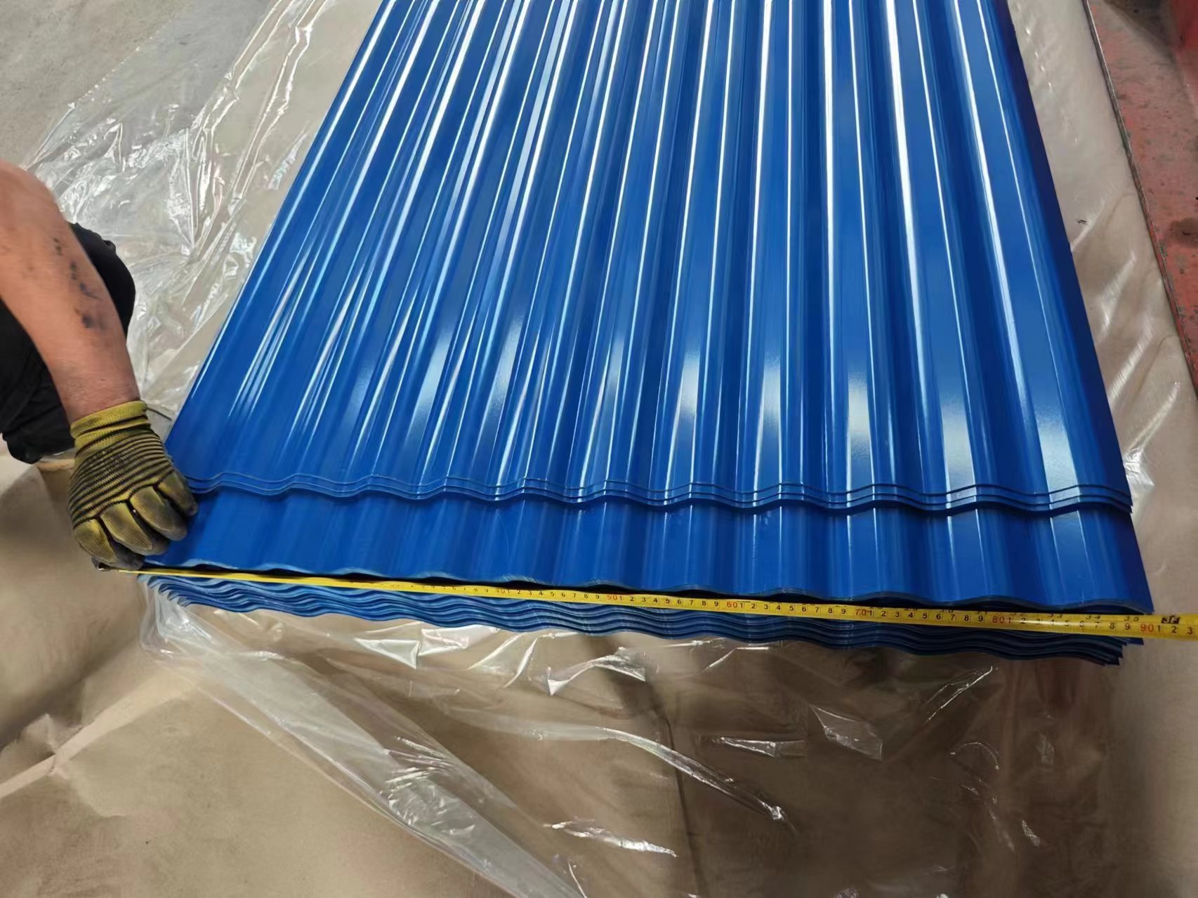 BIS Certified PPGI Steel Roofing Sheet Color-Coated Metal Iron with Cutting and Welding Processing Services