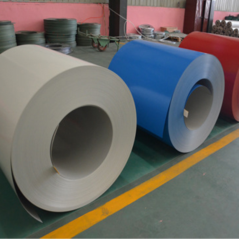 Pre Painted Galvanized Steel Coil PPGI RAL Color Coated Sheet DX51D SGCC Roofing Material Factory Price Wholesale Stock