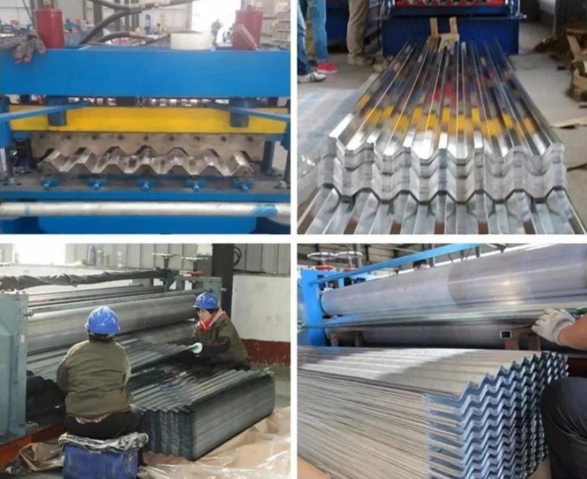 Corrugated Galvanized Metal Roofing Tile Steel Sheet Fence Panels