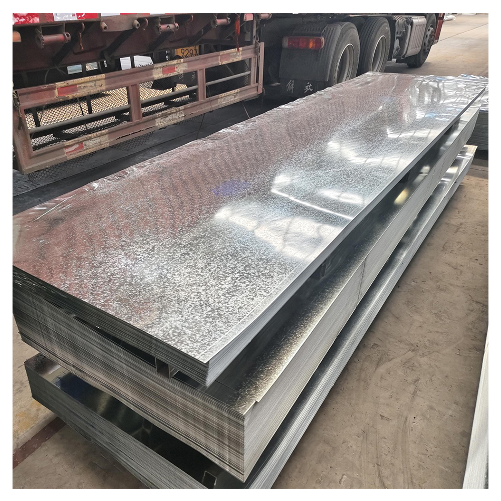 High-Performance GI Steel Plate SGCC 0.8mm Thickness Anti-Rust Z275 Length Width Customized Galvanized Plate