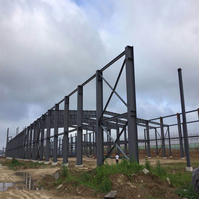 Steel Structure Building Metal Structure Factory Workshop Prefabricated Sandwich Panel Fabrication Structural Steel
