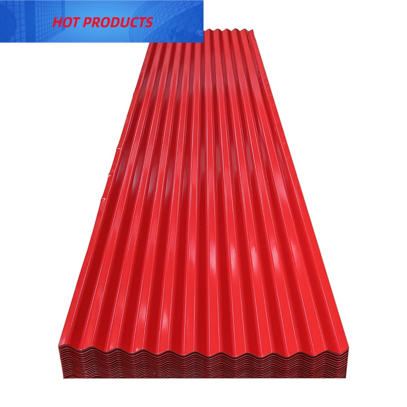 Prepainted Galvanized PPGI Corrugated Steel Roof Plate Roofing Sheet