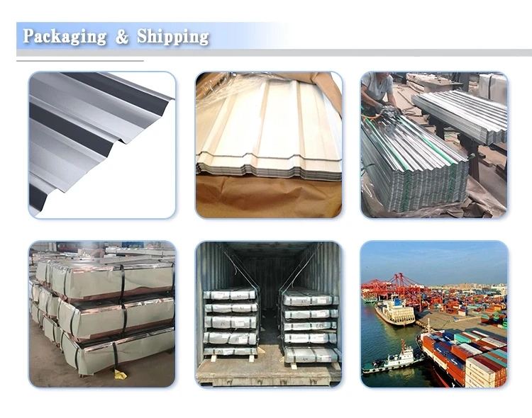 Corrugated steel sheet export standard packaging