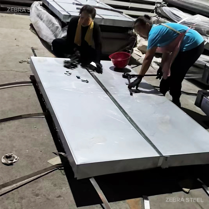 Large-Format Building Cold Rolled Steel Sheet 0.5-1.0mm Thickness Superior Flatness