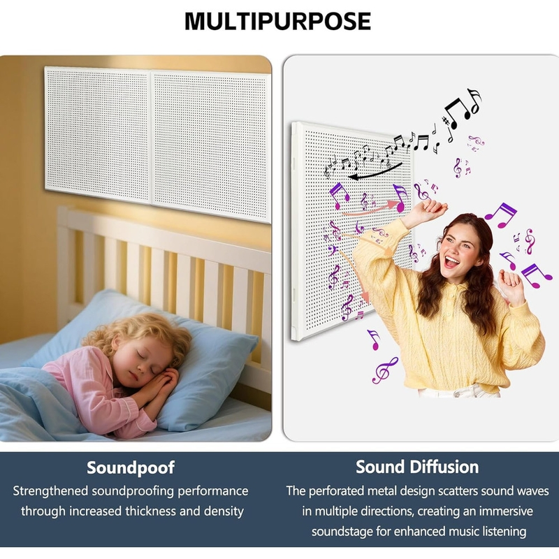 High Strength and Lightweight Perforated Alumium Steel Sheet for Noise Reduction